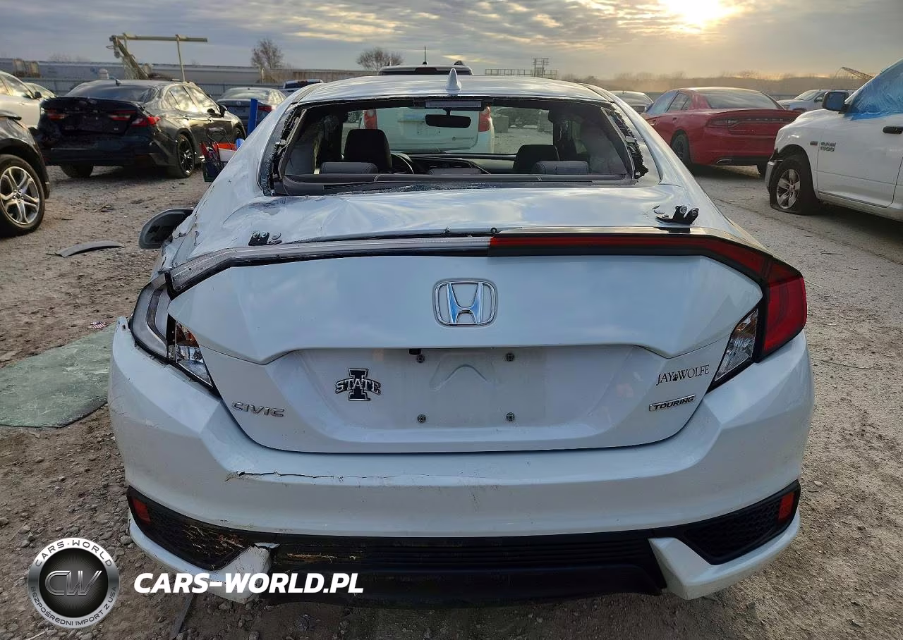 2019 Honda Civic Touring VIN:2HGFC3B95KH351565 - 6