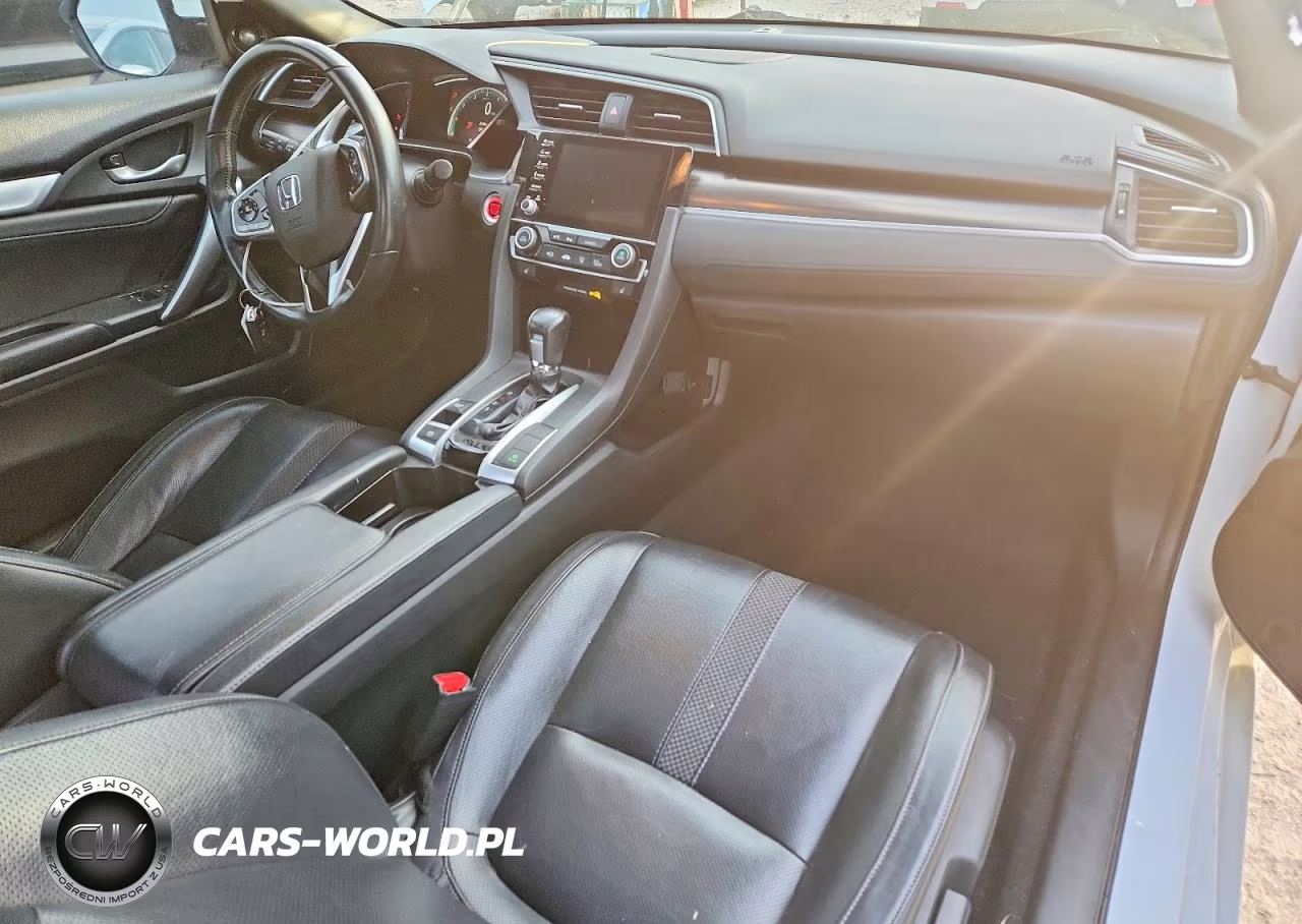 2019 Honda Civic Touring VIN:2HGFC3B95KH351565 - 8