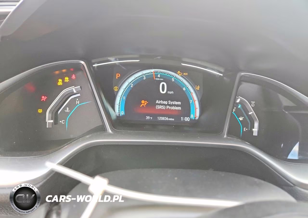 2019 Honda Civic Touring VIN:2HGFC3B95KH351565 - 9