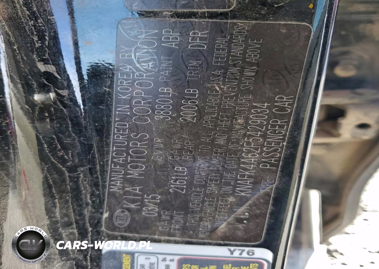 2015 Kia Forte Lx VIN:KNAFK4A62F5429034 - 12