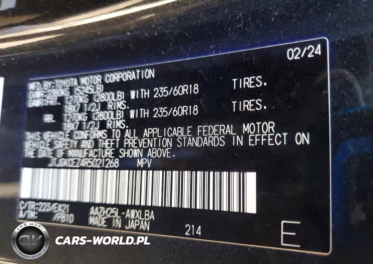 2024 Lexus Nx 350H Premium VIN:JTJGKCEZ4R5021268 - 13