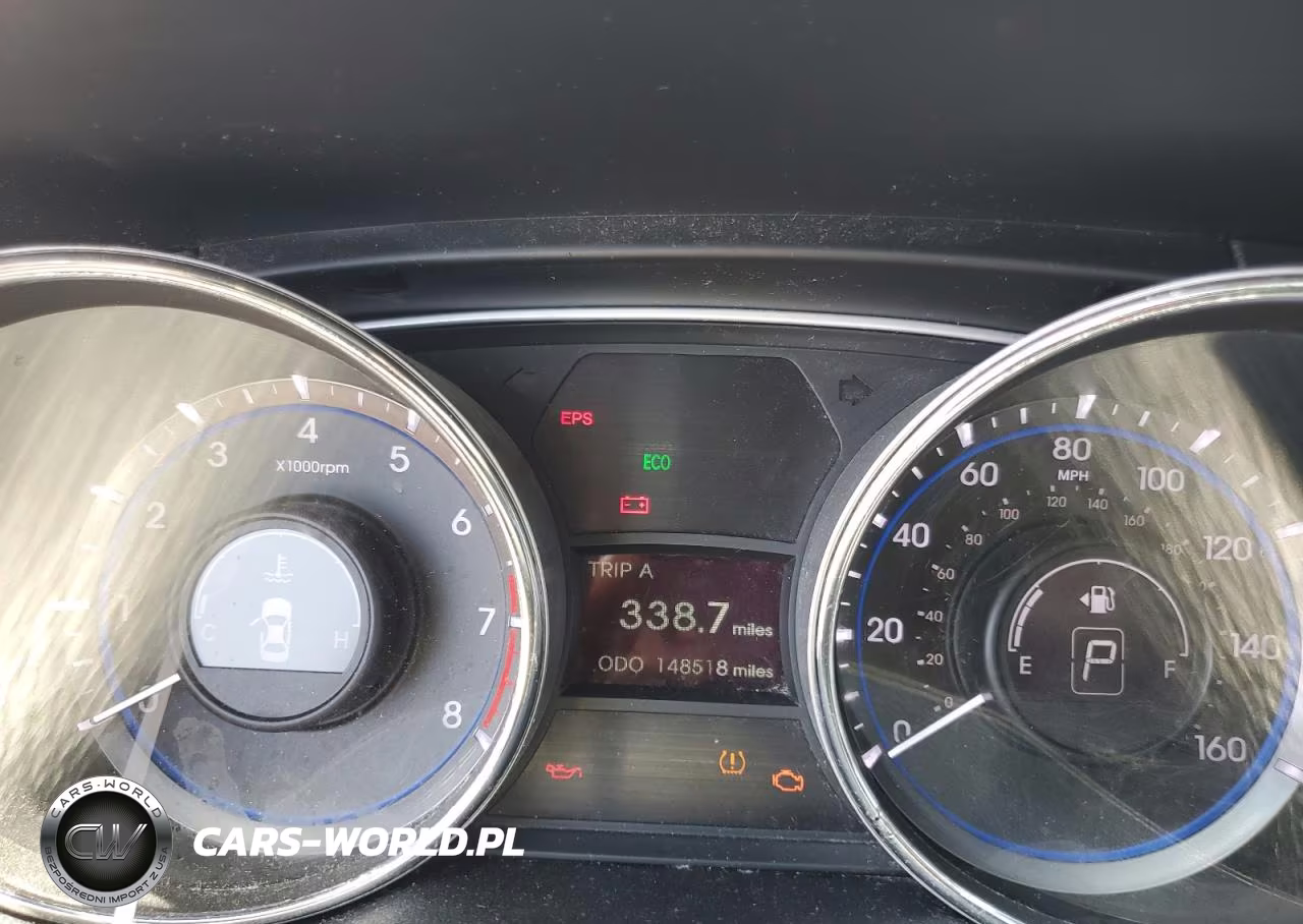 2013 Hyundai Sonata Gls VIN:5NPEB4AC3DH793156 - 9