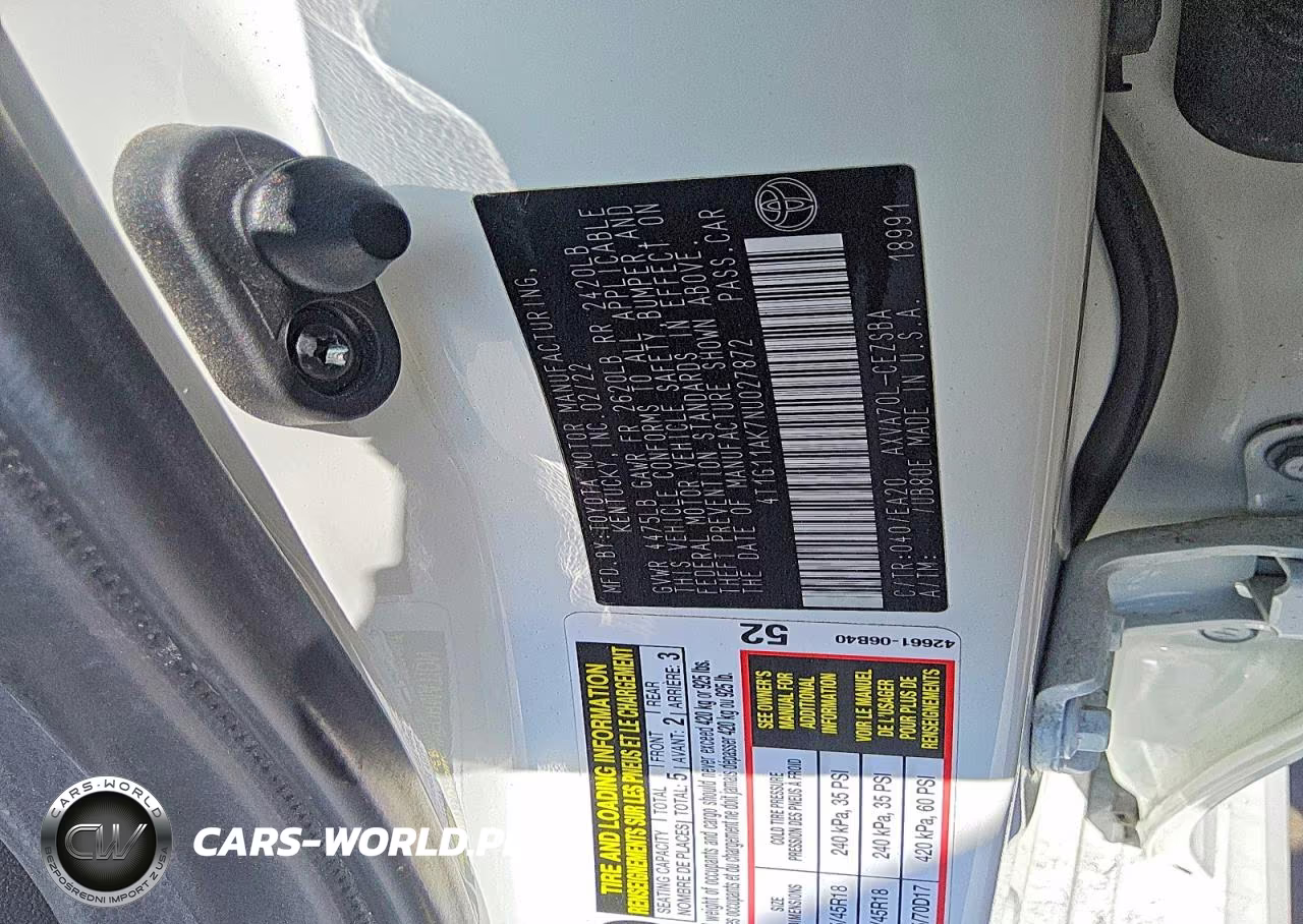 2022 Toyota Camry Se VIN:4T1G11AK7NU027872 - 12