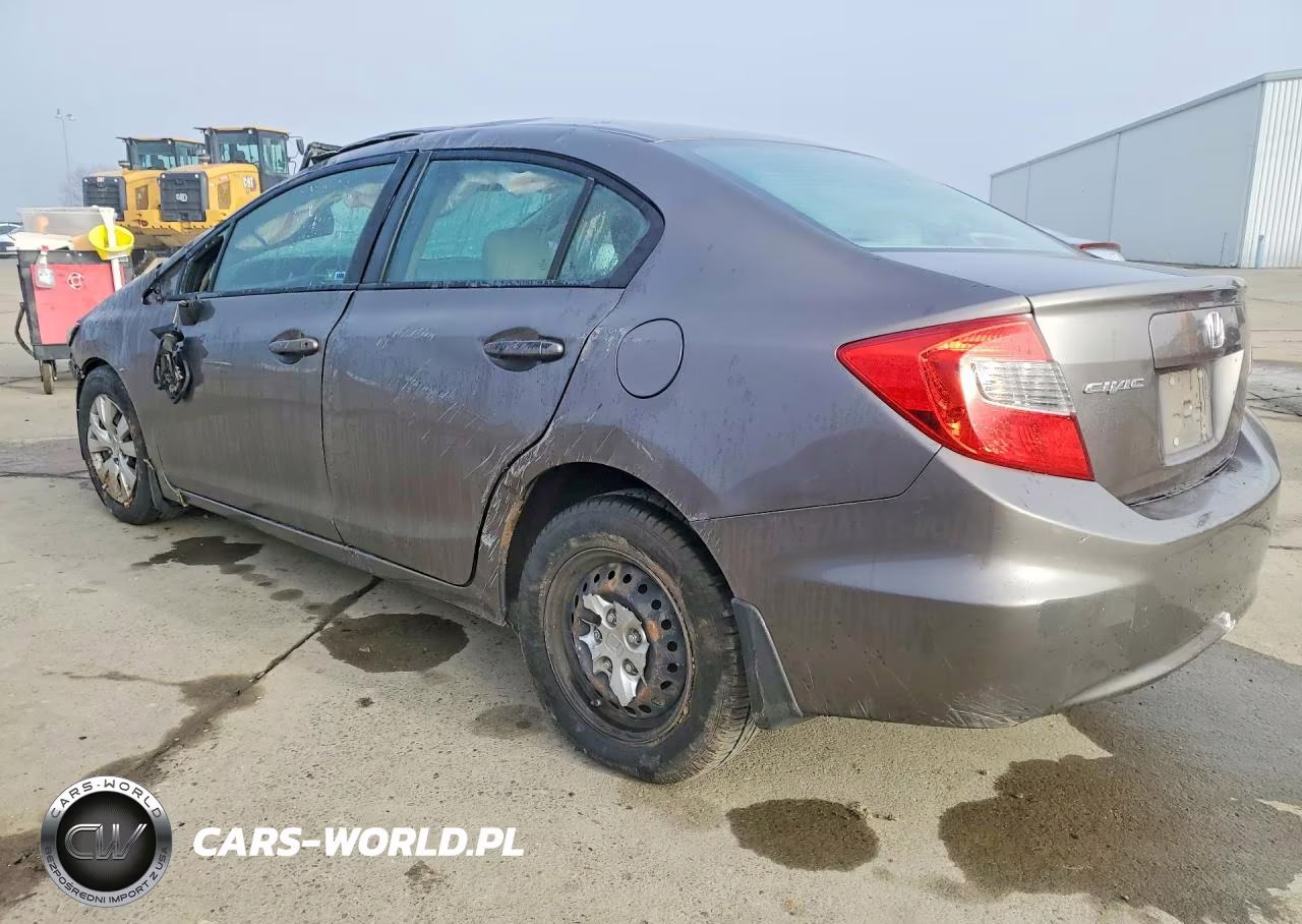 2012 Honda Civic Lx VIN:19XFB2F51CE361316 - 2