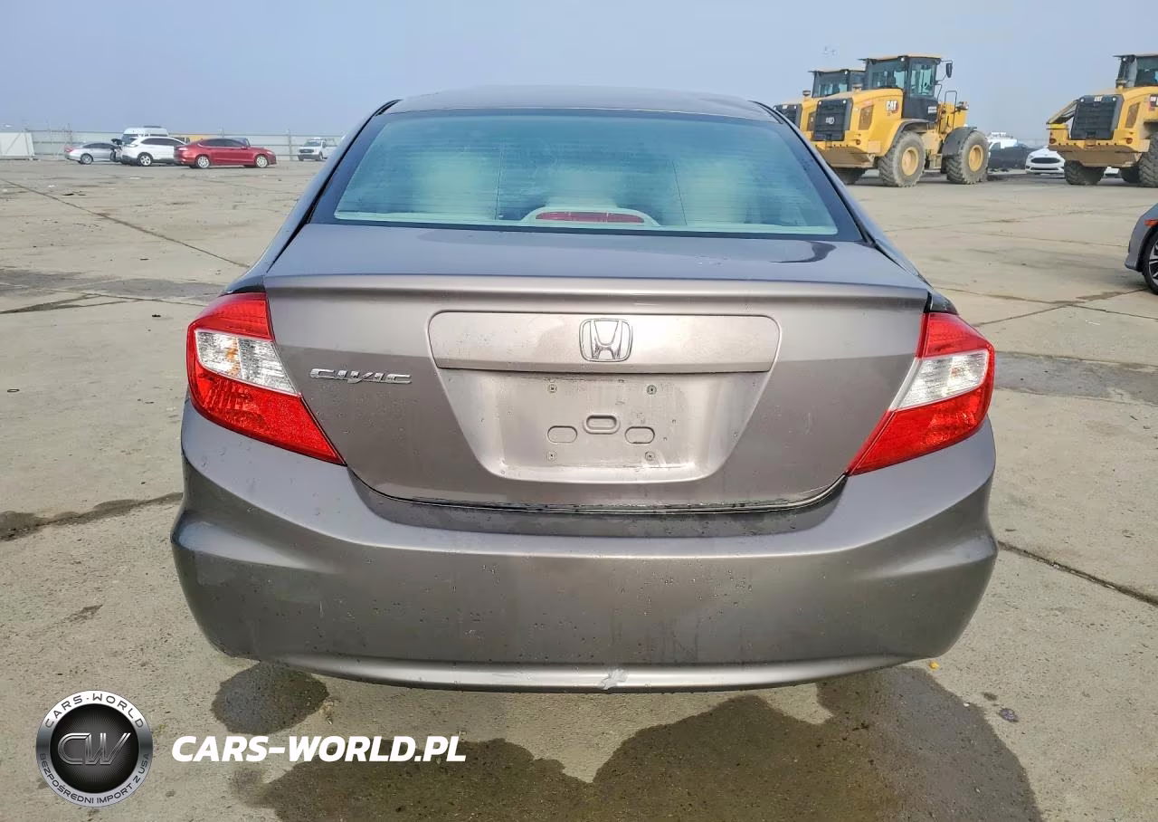 2012 Honda Civic Lx VIN:19XFB2F51CE361316 - 6