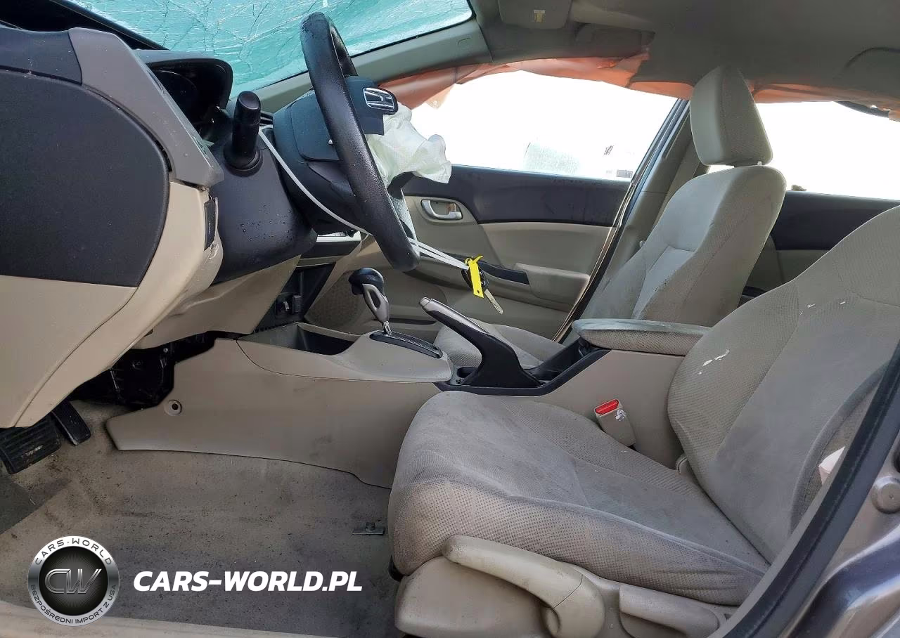 2012 Honda Civic Lx VIN:19XFB2F51CE361316 - 7