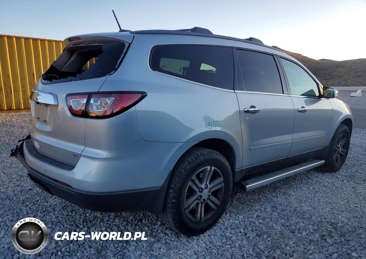 2017 Chevrolet Traverse Lt VIN:1GNKRGKD4HJ354026 - 3