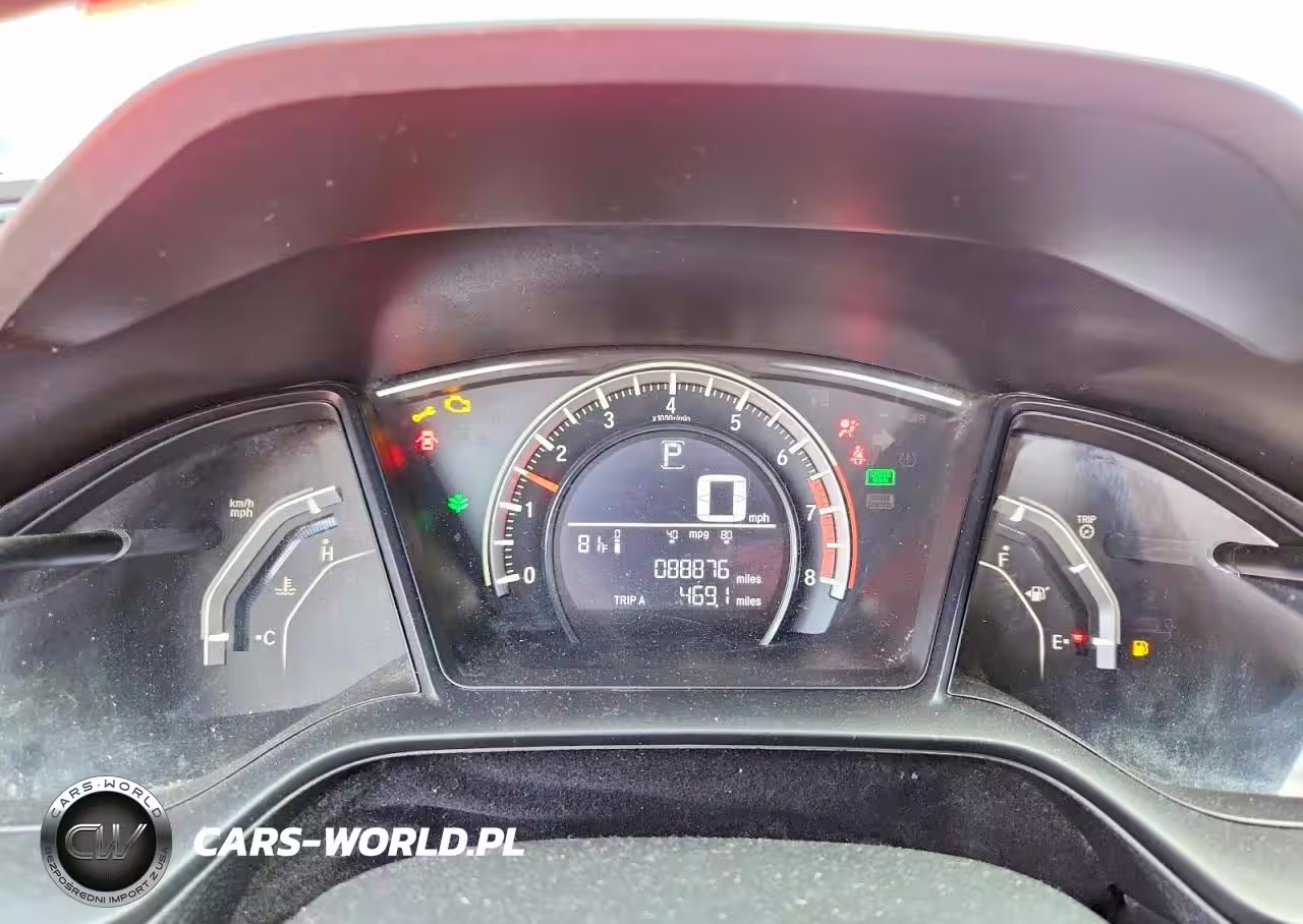 2018 Honda Civic Lx VIN:SHHFK7H25JU431650 - 9