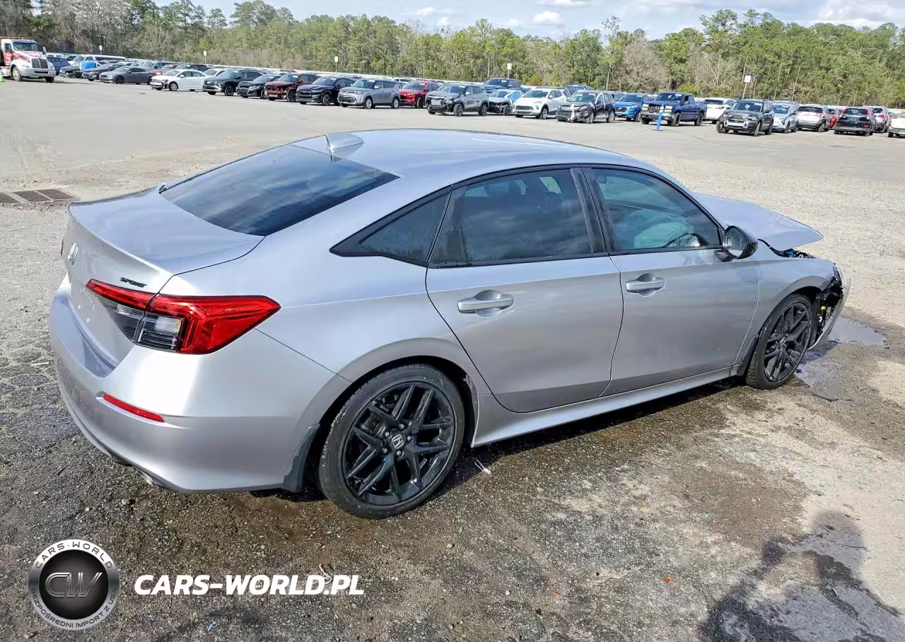 2022 Honda Civic Sport VIN:2HGFE2F52NH575344 - 3
