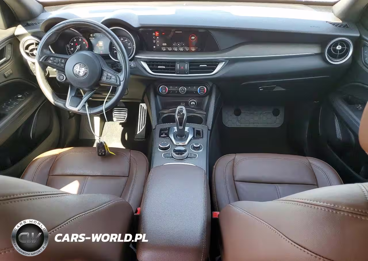 2022 Alfa Romeo Stelvio Ti VIN:ZASPAKBN2N7D48761 - 8