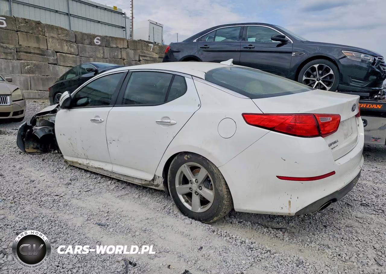 2014 Kia Optima Lx VIN:5XXGM4A72EG261187 - 2