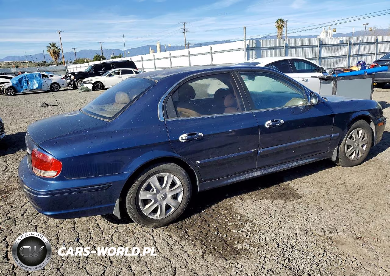 2004 Hyundai Sonata Base VIN:KMHWF25S04A014734 - 3