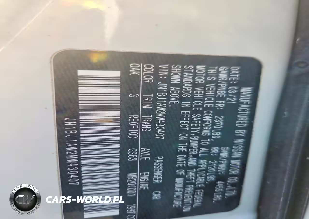 2021 Nissan Rogue Sport S VIN:JN1BJ1AW2MW430407 - 14