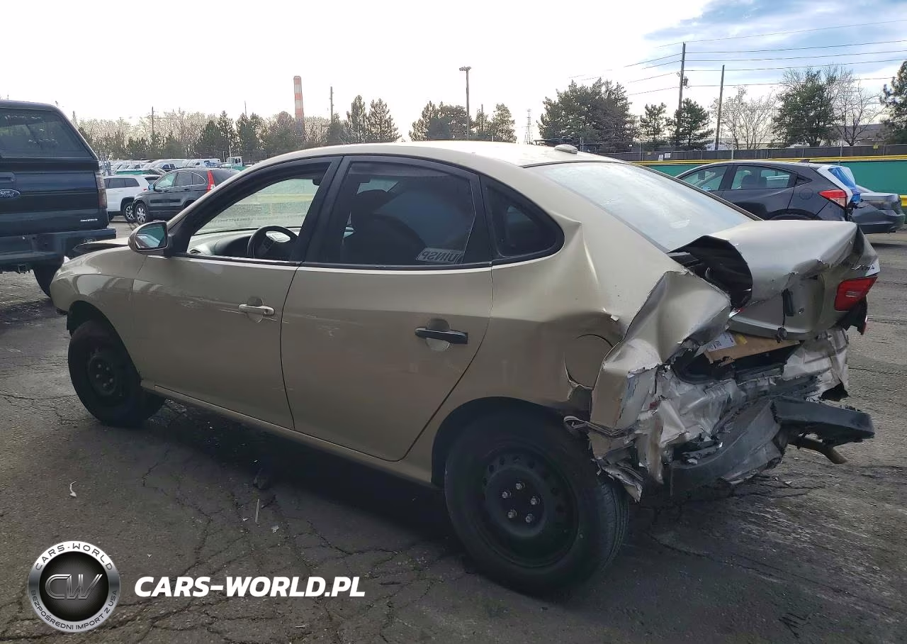 2008 Hyundai Elantra Gls VIN:KMHDU46DX8U538616 - 2
