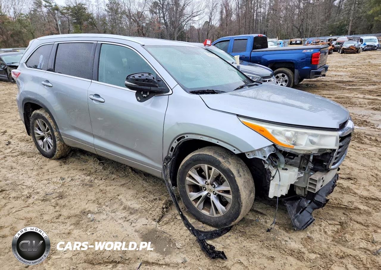 2014 Toyota Highlander Xle VIN:5TDJKRFH5ES062420 - 4