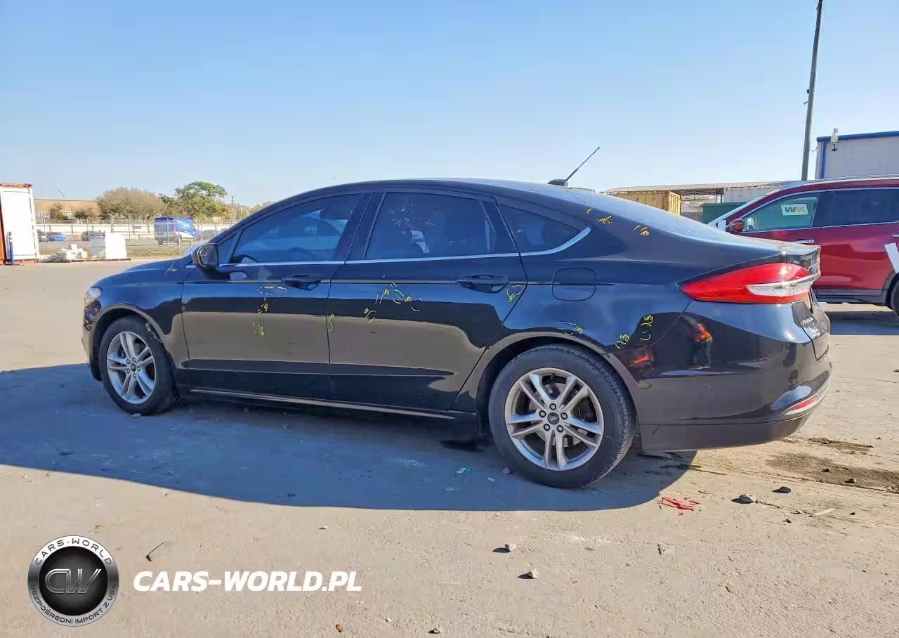 2018 Ford Fusion Se VIN:3FA6P0HD4JR229320 - 2