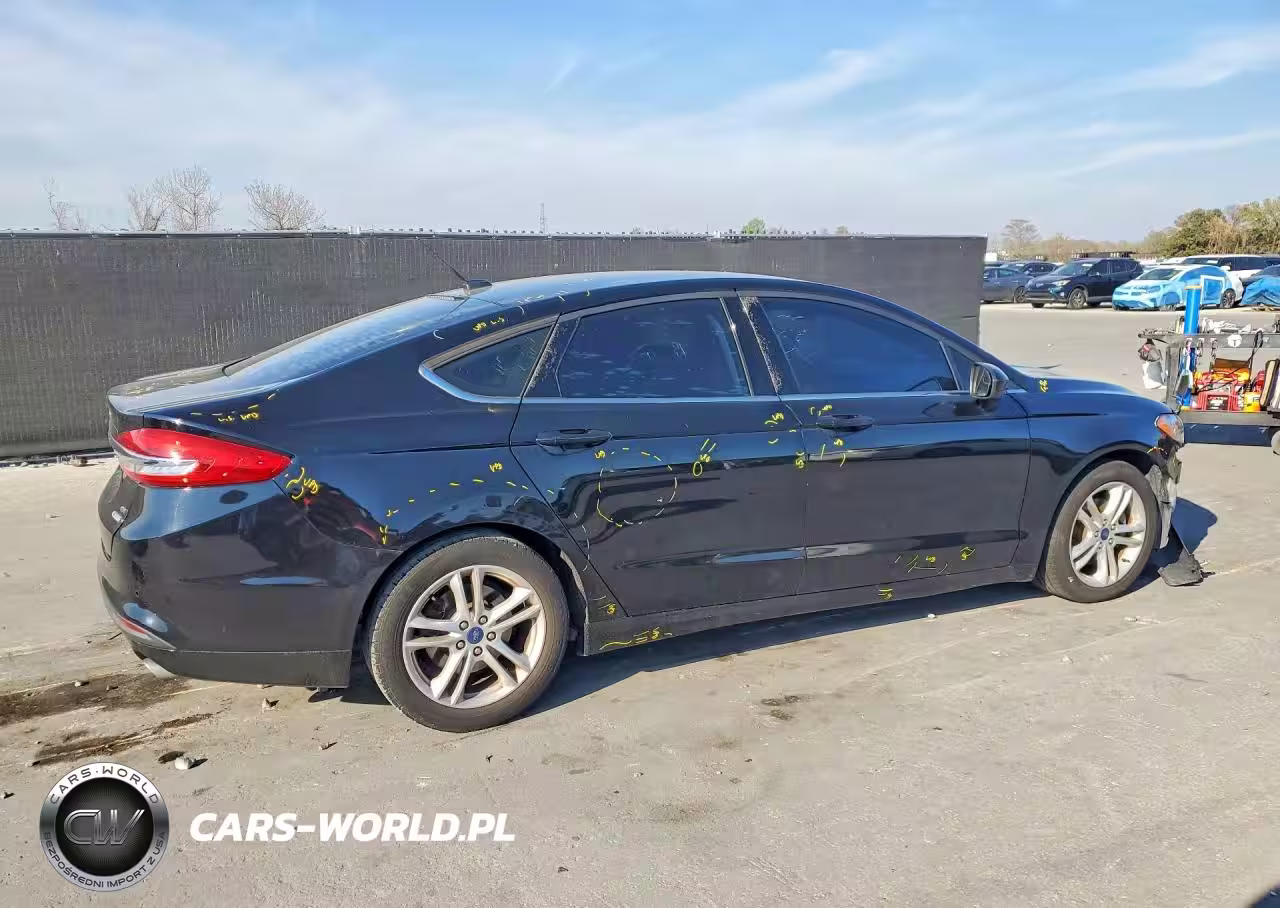 2018 Ford Fusion Se VIN:3FA6P0HD4JR229320 - 3