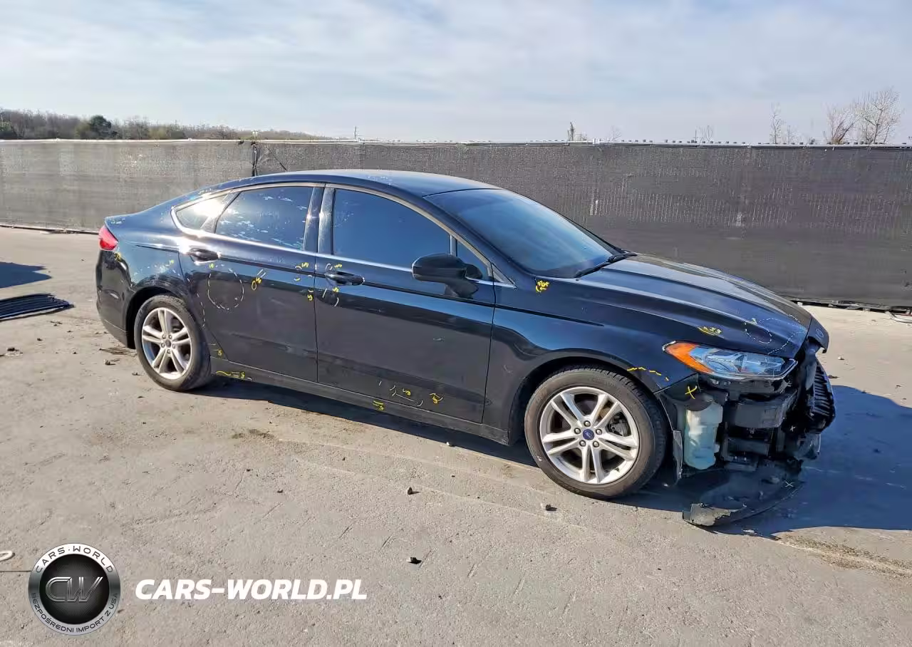 2018 Ford Fusion Se VIN:3FA6P0HD4JR229320 - 4