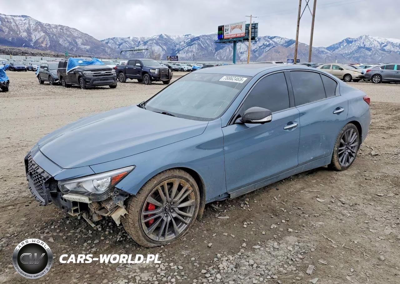 2021 Infiniti Q50 Red Sport 400