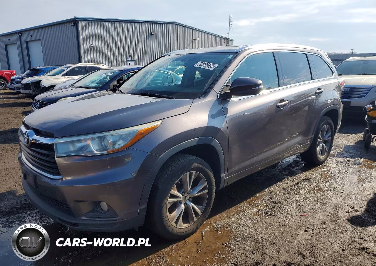 2015 Toyota Highlander Xle – zdjęcie 1 z 13