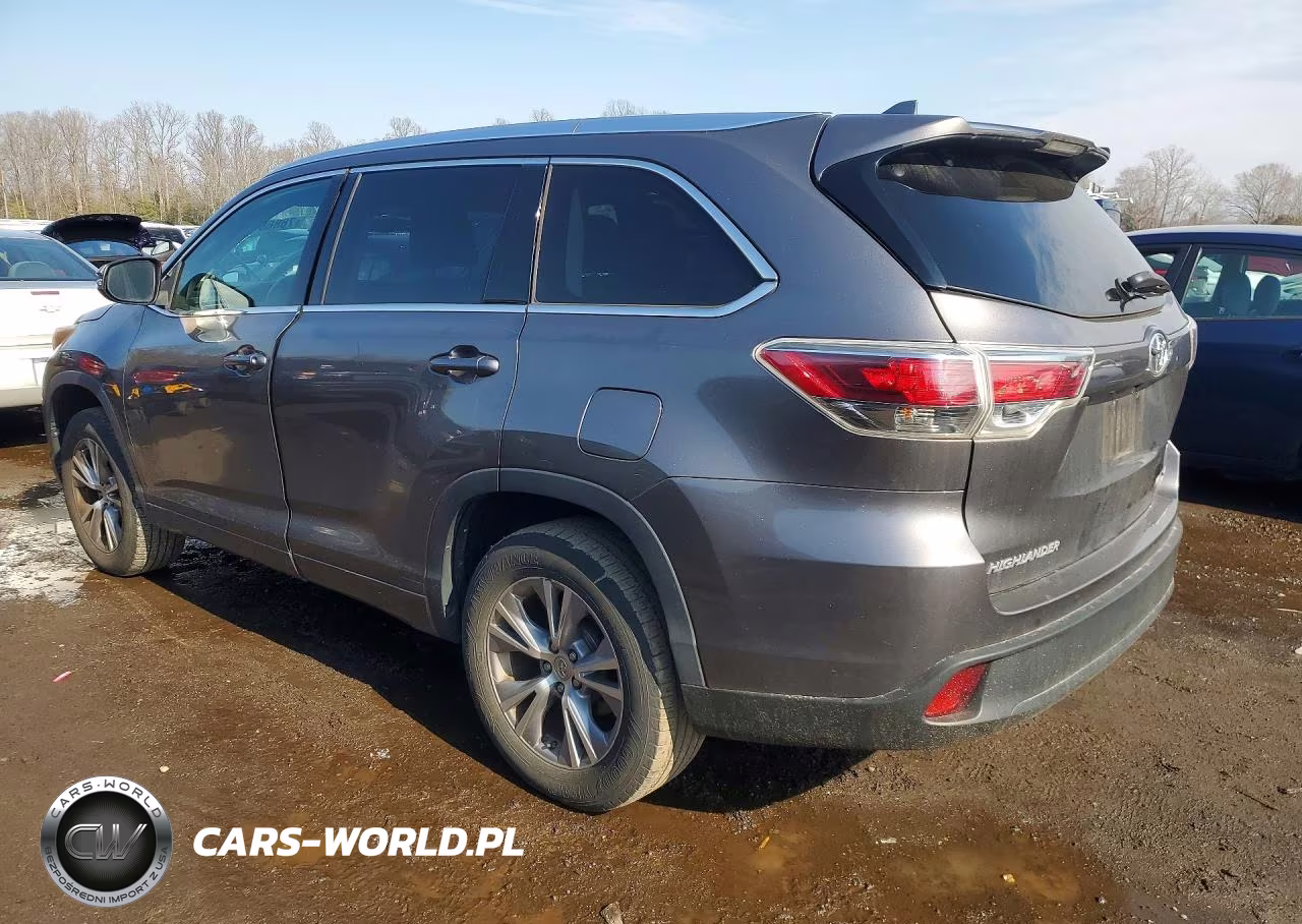 2015 Toyota Highlander Xle VIN:5TDKKRFH6FS042523 - 2