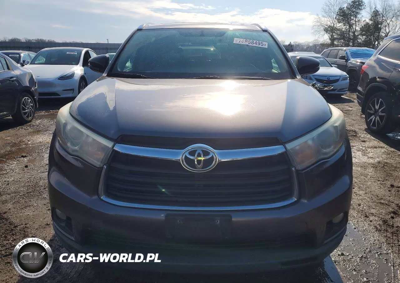 2015 Toyota Highlander Xle VIN:5TDKKRFH6FS042523 - 5