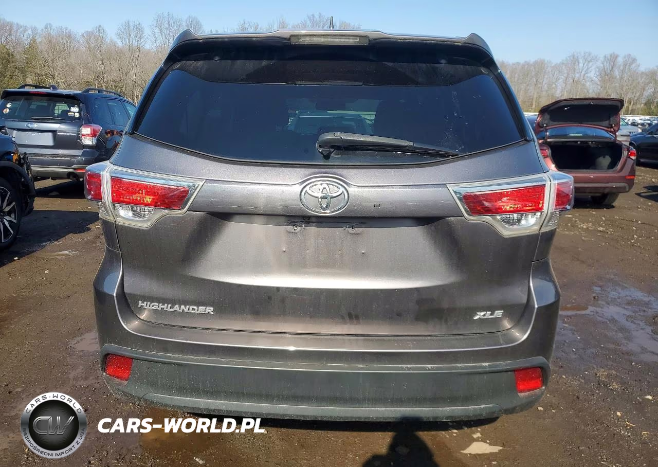 2015 Toyota Highlander Xle VIN:5TDKKRFH6FS042523 - 6