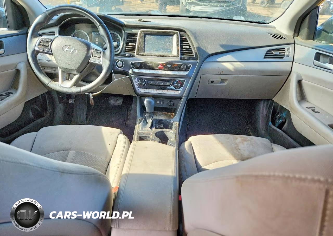 2018 Hyundai Sonata Sel VIN:5NPE34AFXJH631995 - 8