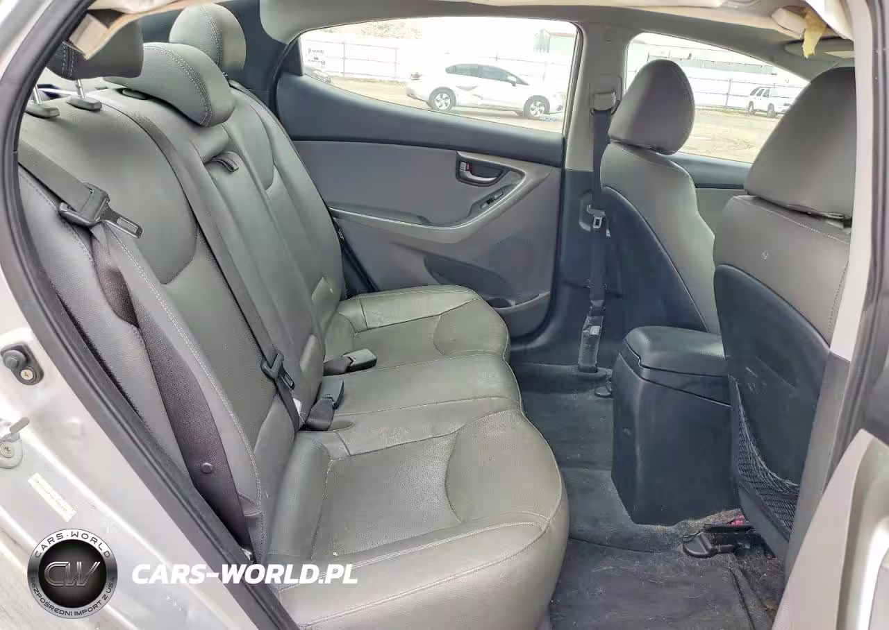 2013 Hyundai Elantra Limited VIN:KMHDH4AE8DU486336 - 10
