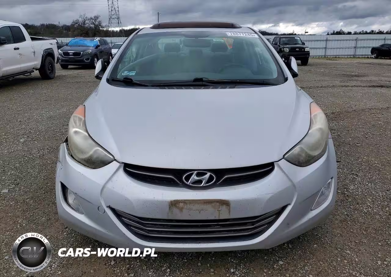 2013 Hyundai Elantra Limited VIN:KMHDH4AE8DU486336 - 5