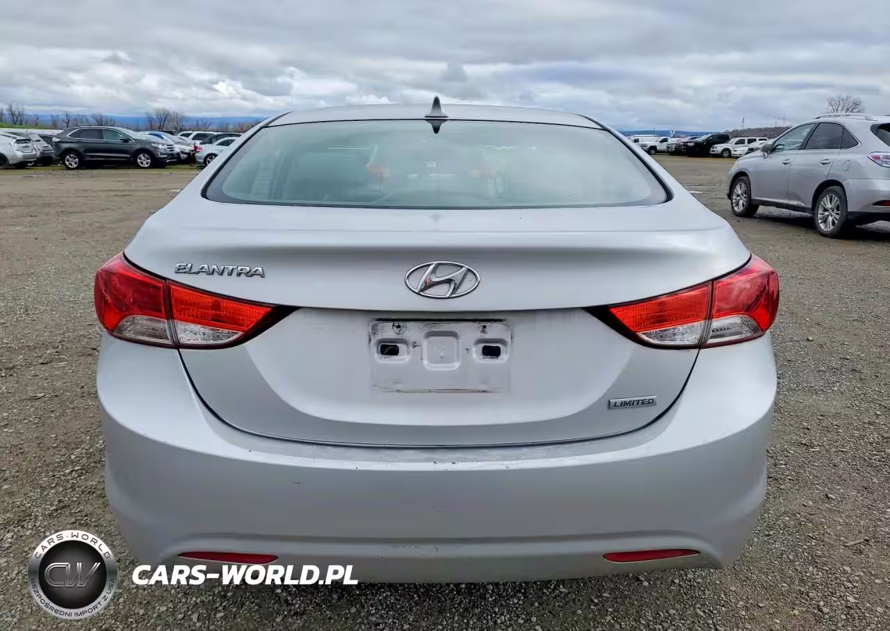 2013 Hyundai Elantra Limited VIN:KMHDH4AE8DU486336 - 6