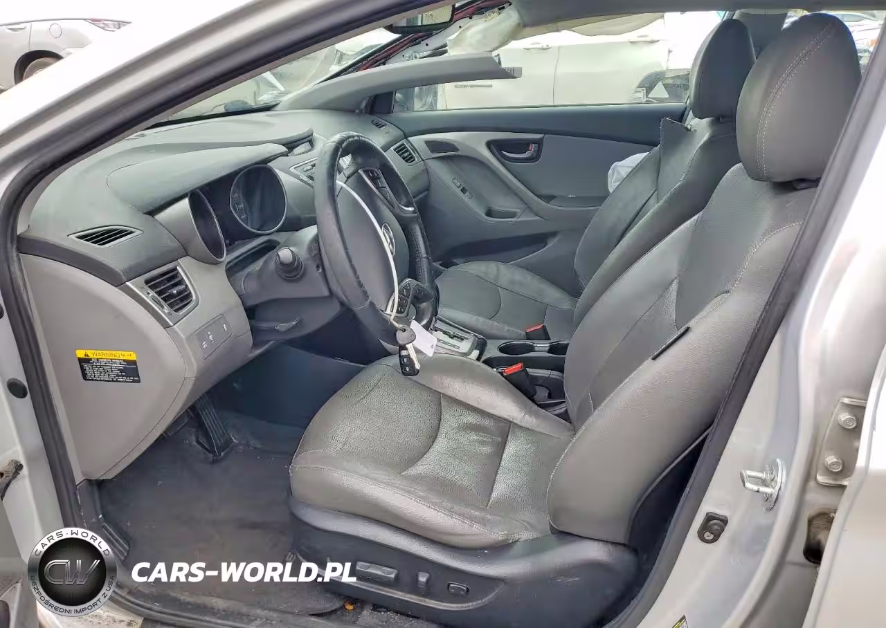 2013 Hyundai Elantra Limited VIN:KMHDH4AE8DU486336 - 7