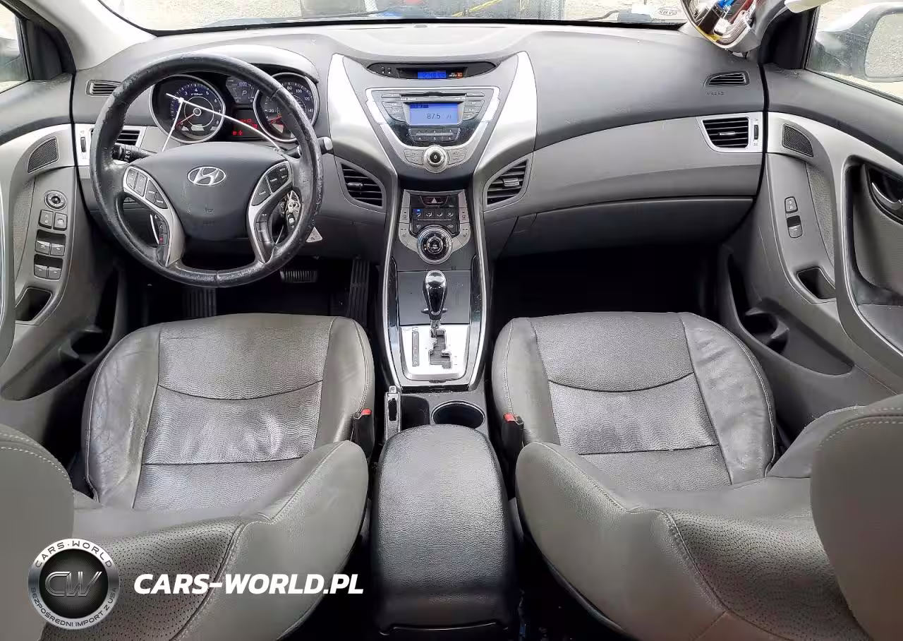 2013 Hyundai Elantra Limited VIN:KMHDH4AE8DU486336 - 8