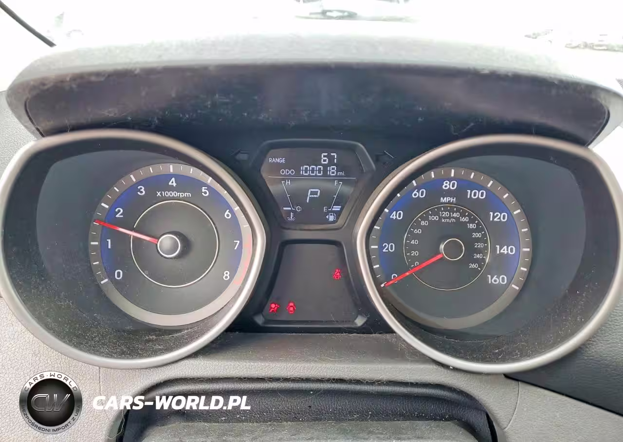 2013 Hyundai Elantra Limited VIN:KMHDH4AE8DU486336 - 9