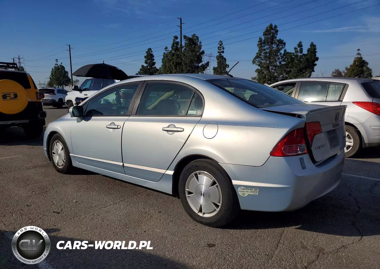 2007 Honda Civic Hybrid VIN:JHMFA36247S001456 - 2