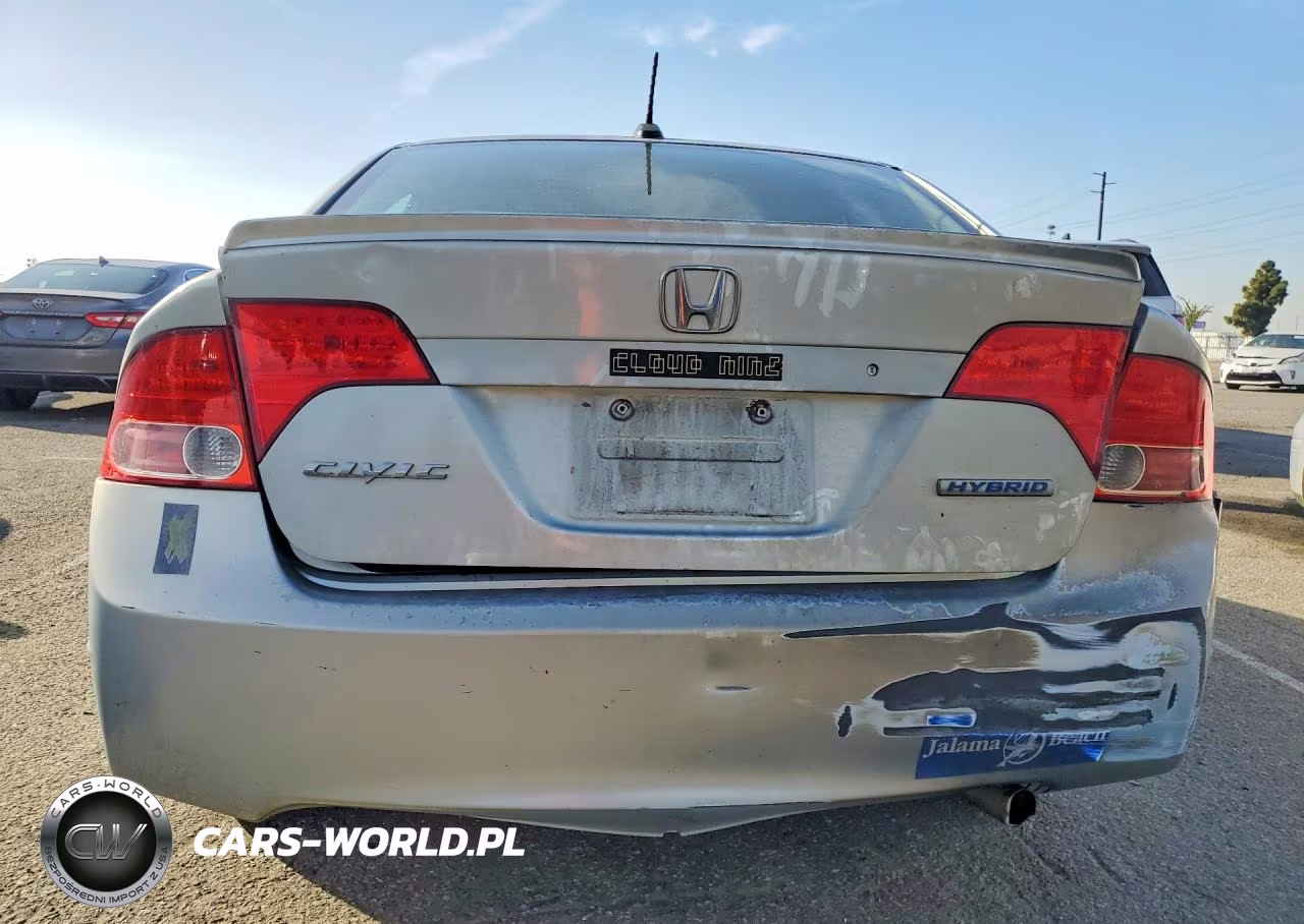 2007 Honda Civic Hybrid VIN:JHMFA36247S001456 - 6