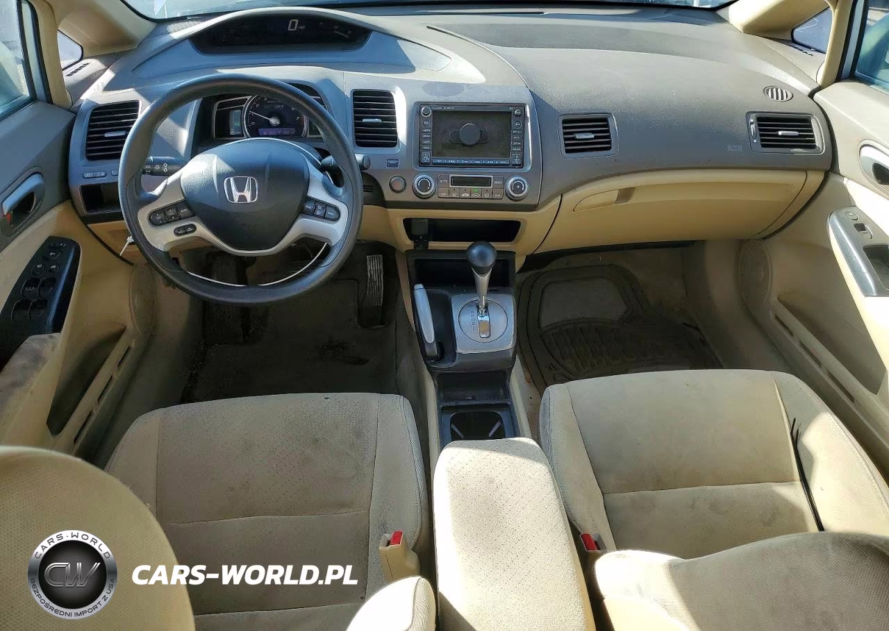 2007 Honda Civic Hybrid VIN:JHMFA36247S001456 - 8