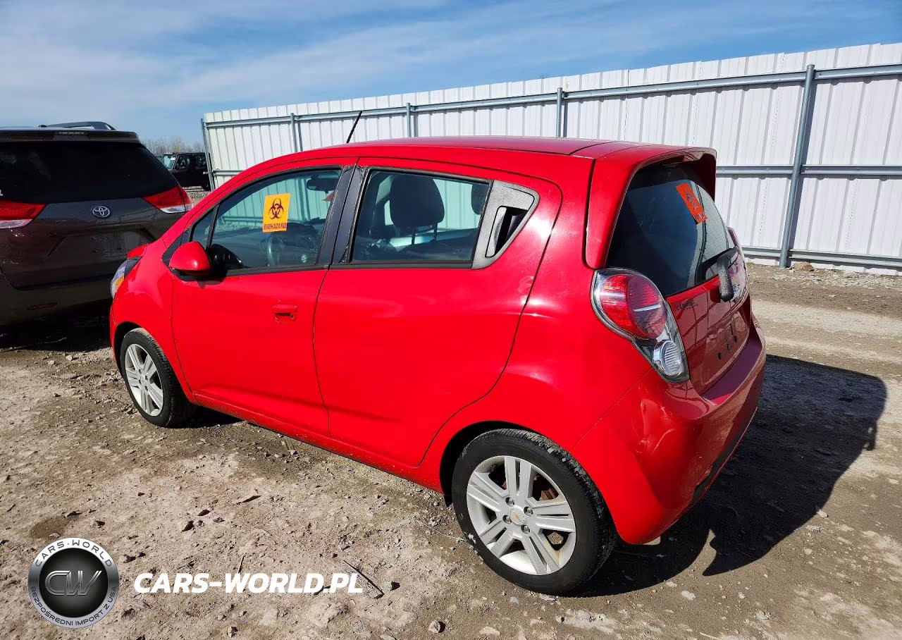 2015 Chevrolet Spark 1Lt VIN:KL8CD6S91FC735635 - 2