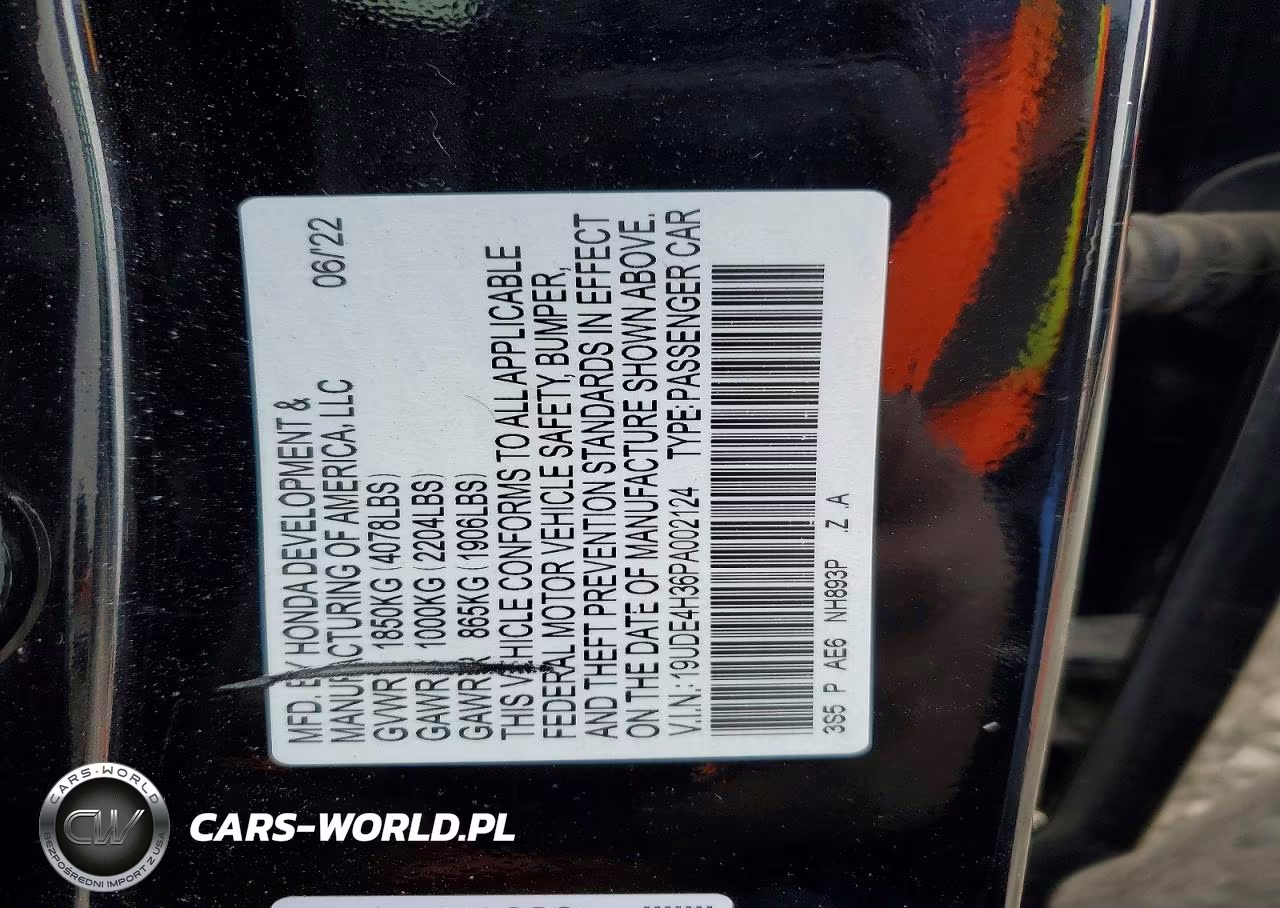 2023 Acura Integra A-Spec VIN:19UDE4H36PA002124 - 12