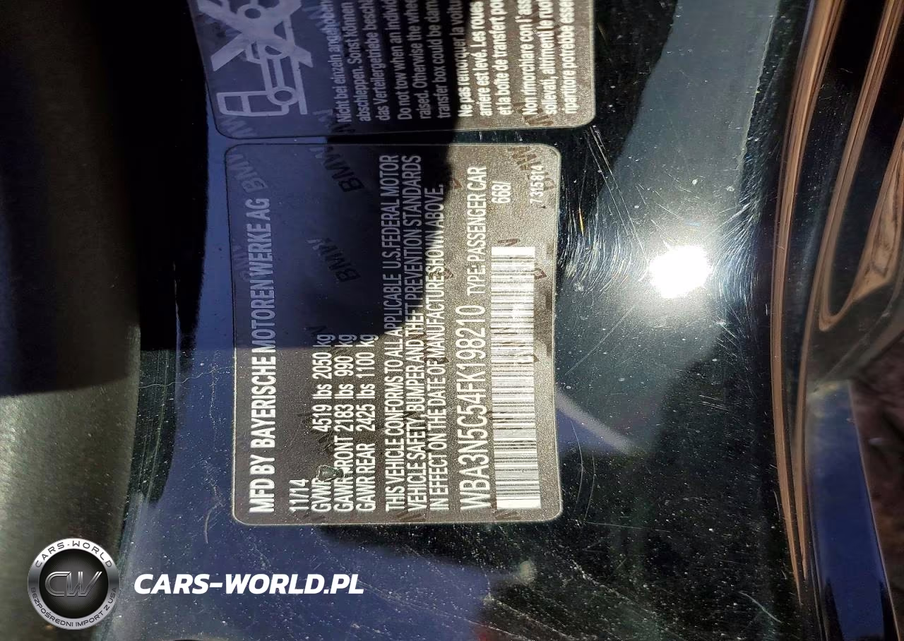 2015 BMW 428 Xi VIN:WBA3N5C54FK198210 - 12