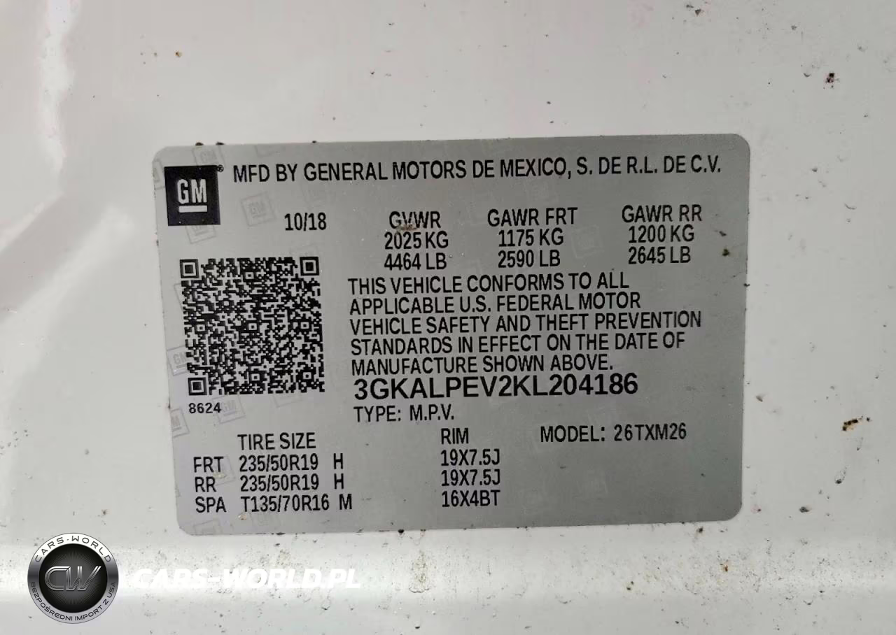 2019 GMC Terrain Slt VIN:3GKALPEV2KL204186 - 13