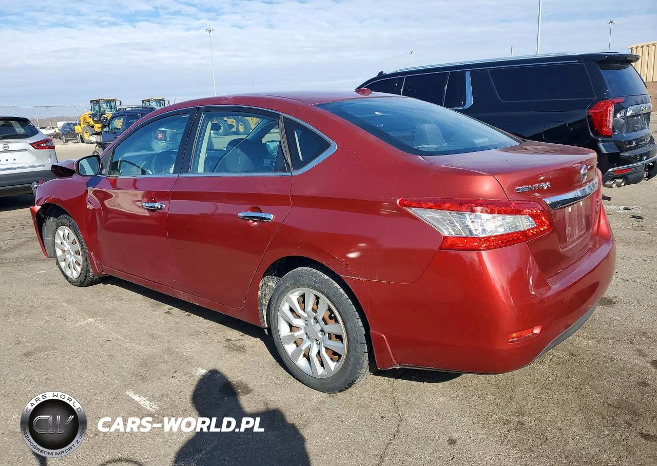 2015 Nissan Sentra Sv VIN:3N1AB7AP8FY313527 - 2