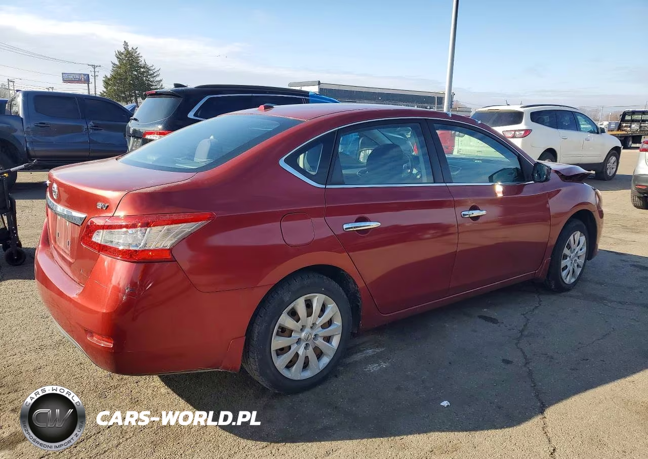 2015 Nissan Sentra Sv VIN:3N1AB7AP8FY313527 - 3