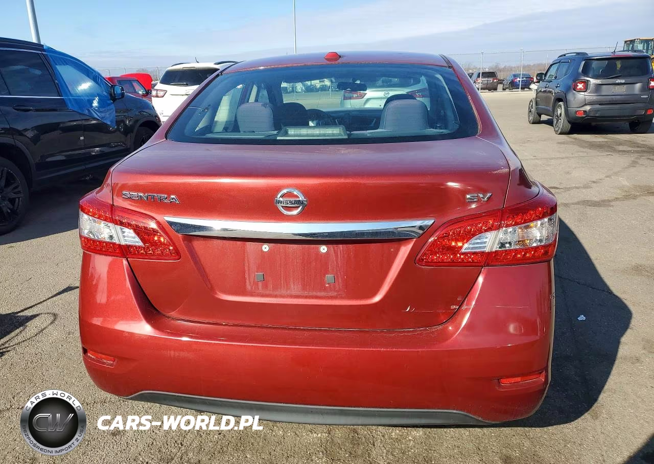 2015 Nissan Sentra Sv VIN:3N1AB7AP8FY313527 - 6