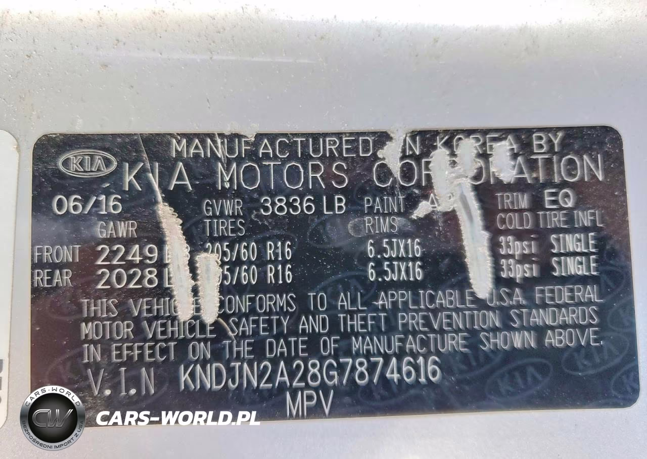 2016 Kia Soul Base VIN:KNDJN2A28G7874616 - 13