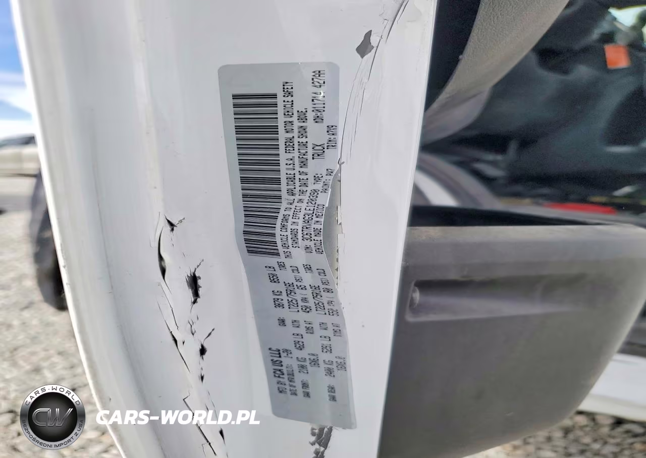 2020 Ram Promaster 1500 1500 Standard VIN:3C6TRVAG3LE120390 - 13