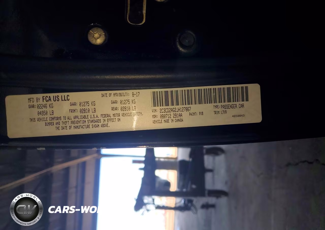 2018 Dodge Challenger Sxt VIN:2C3CDZAG2JH127867 - 12