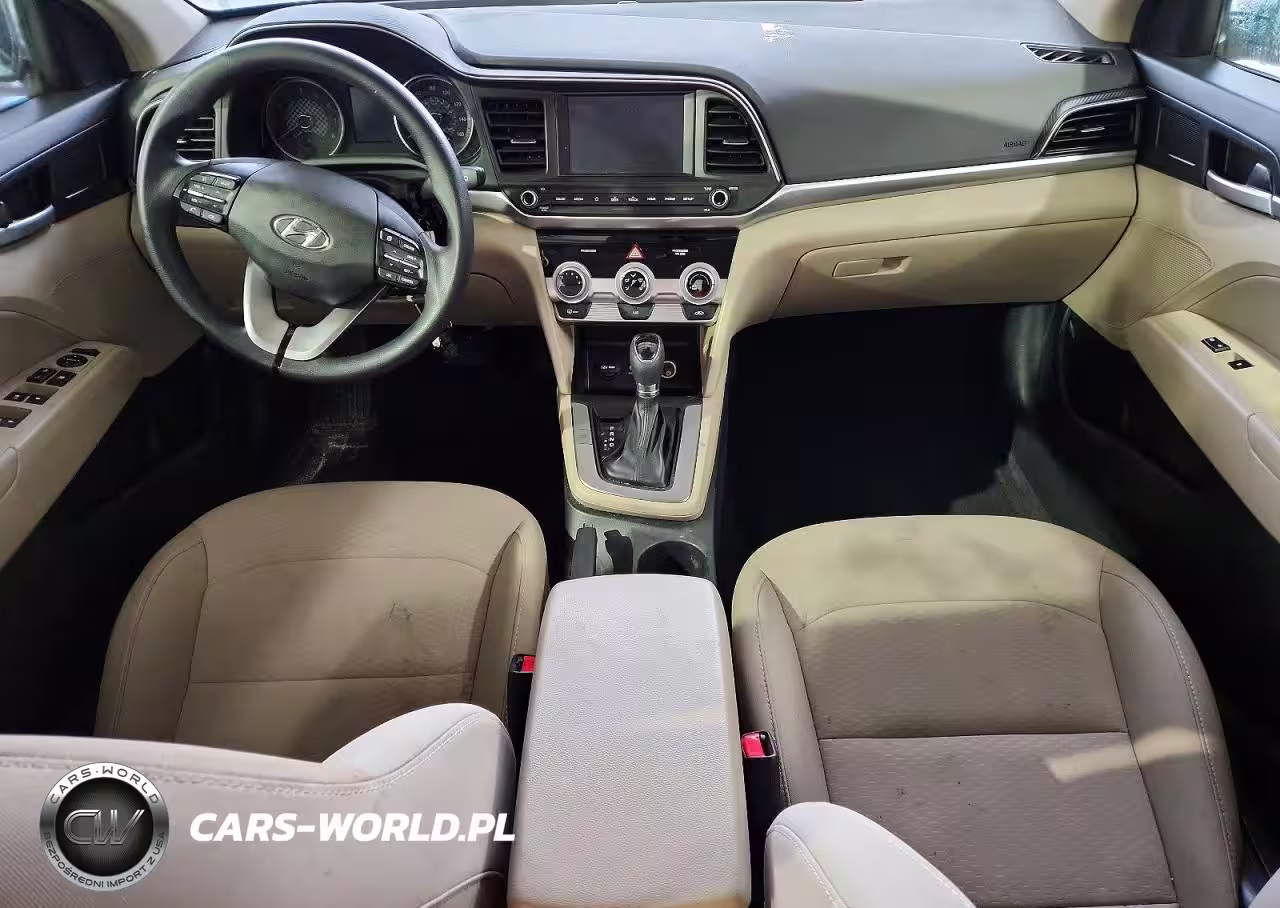 2019 Hyundai Elantra Sel VIN:5NPD84LF1KH470853 - 8