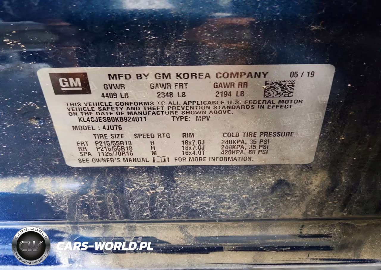 2019 Buick Encore Preferred VIN:KL4CJESB0KB924011 - 12