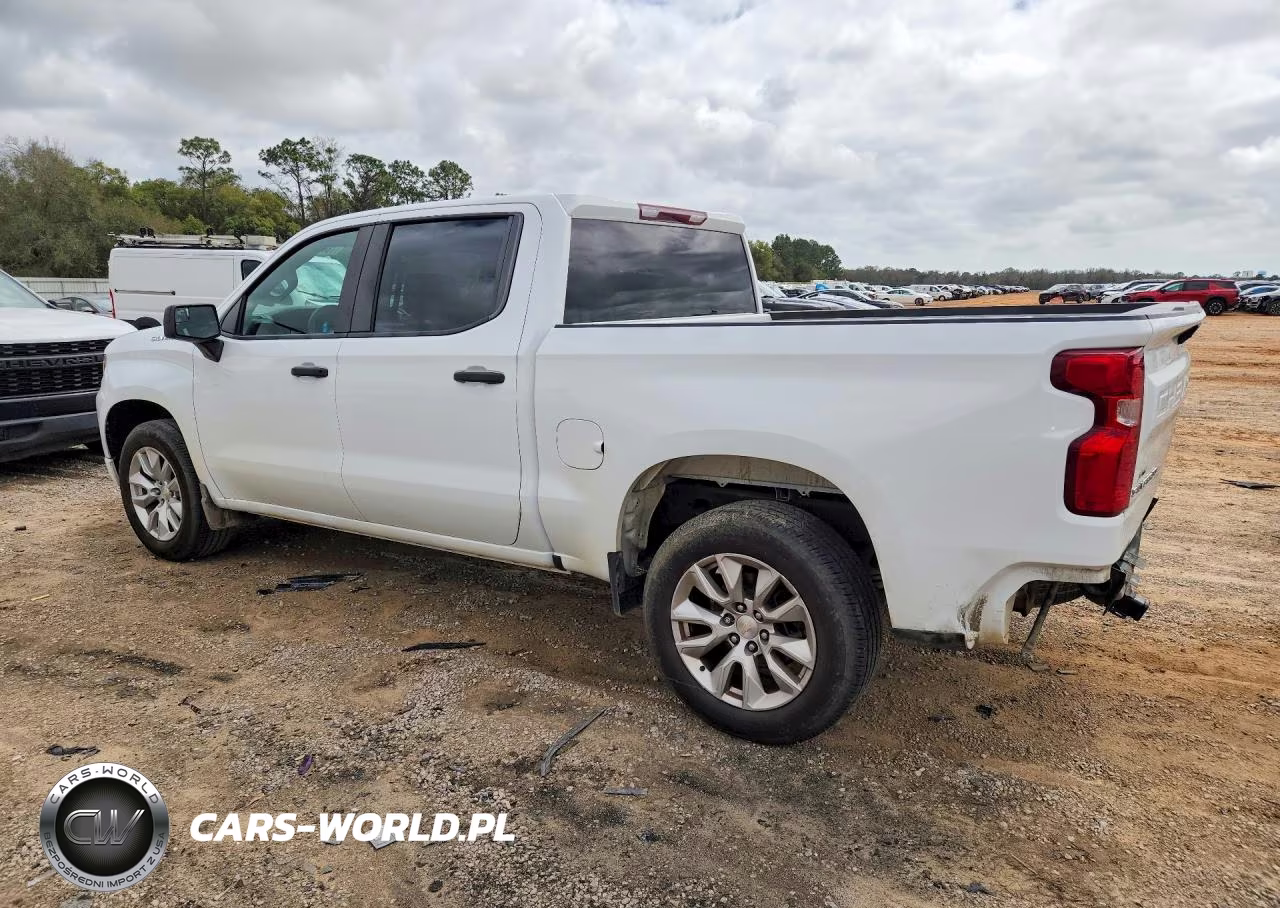 2022 Chevrolet Silverado C1500 Custom VIN:1GCPABEK3NZ553536 - 2